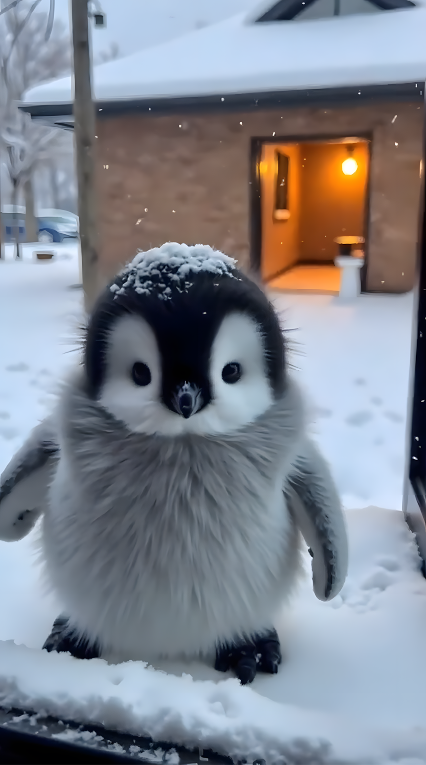 🐧🐧Super realistic plush robot penguin🐧🐧
