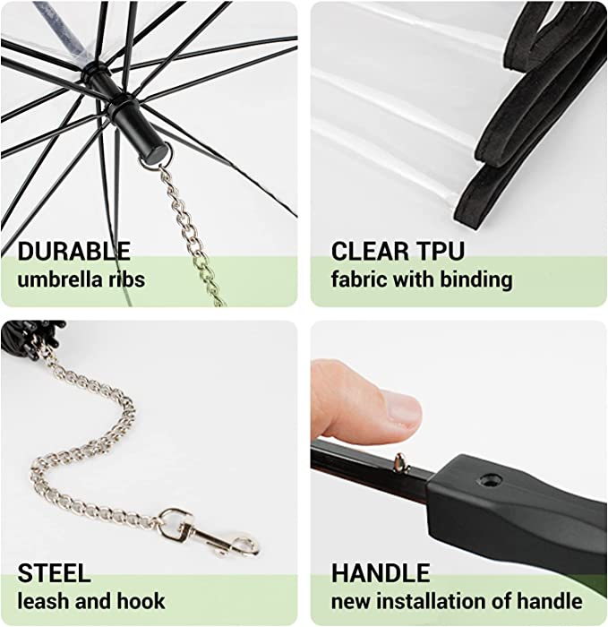 Corded Pet Umbrella🌧️🐶🐱