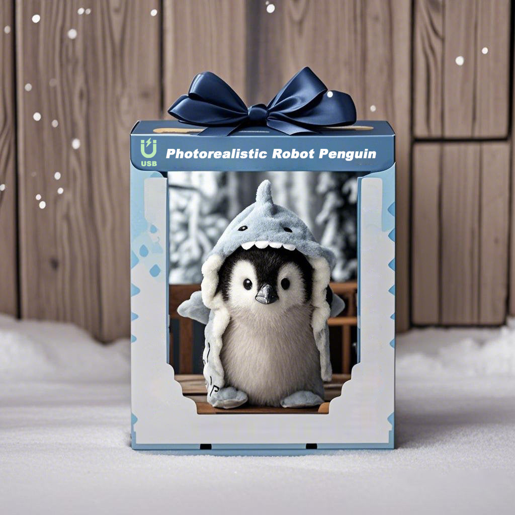 🐧🐧Super realistic plush robot penguin🐧🐧