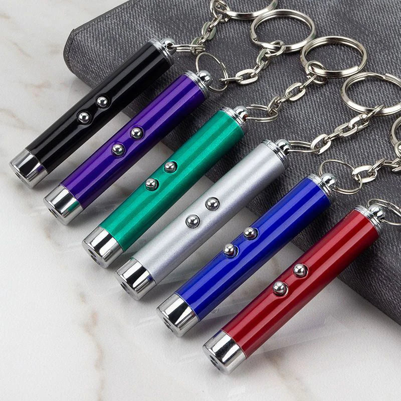 2 in 1 LED Laser Pet Cat Toy Outdoor Cat Guidance Training Toy Funny Cat Chaser Toys Mini Laser Flashlight Cat Accessories