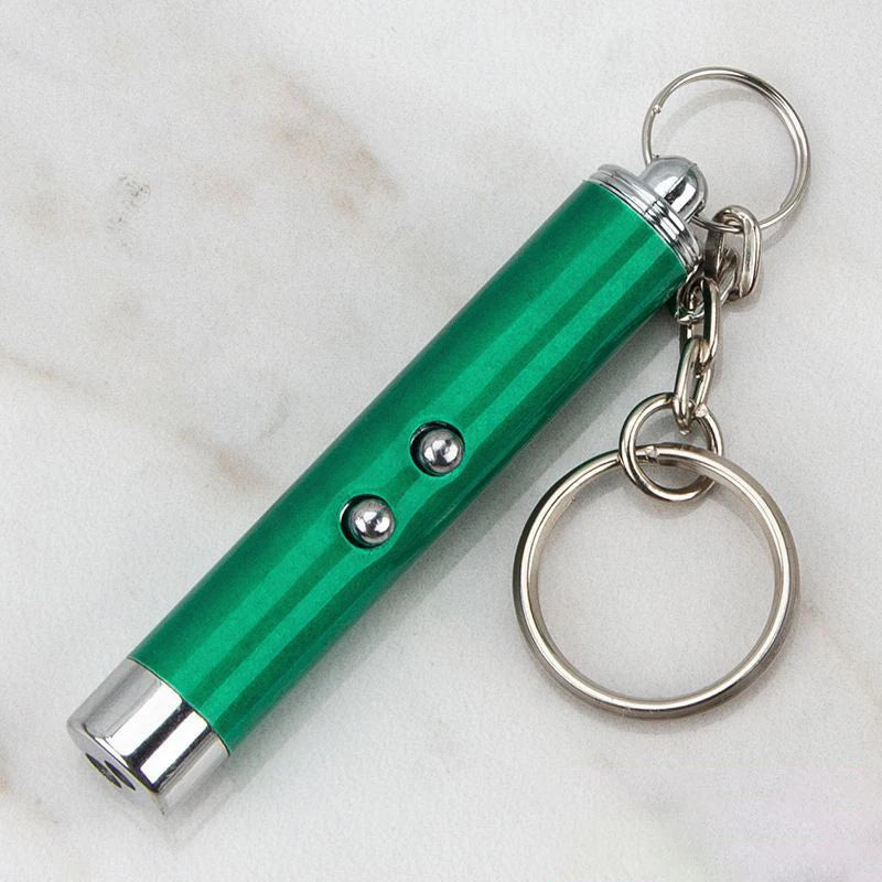 2 in 1 LED Laser Pet Cat Toy Outdoor Cat Guidance Training Toy Funny Cat Chaser Toys Mini Laser Flashlight Cat Accessories
