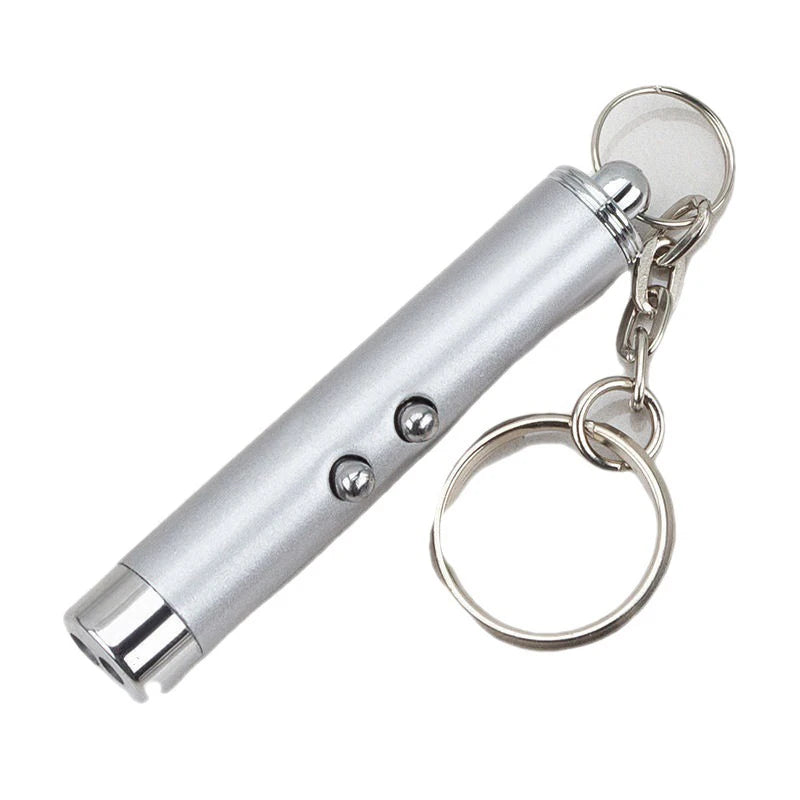 2 in 1 LED Laser Pet Cat Toy Outdoor Cat Guidance Training Toy Funny Cat Chaser Toys Mini Laser Flashlight Cat Accessories