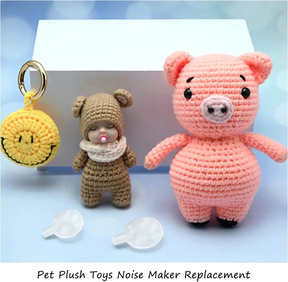10pcs Squeakers Maker Plush Toy Repair Reed Insert Airbag Replacement for Dog Cat Toy Repair Baby Toy DIY Toy Accessories