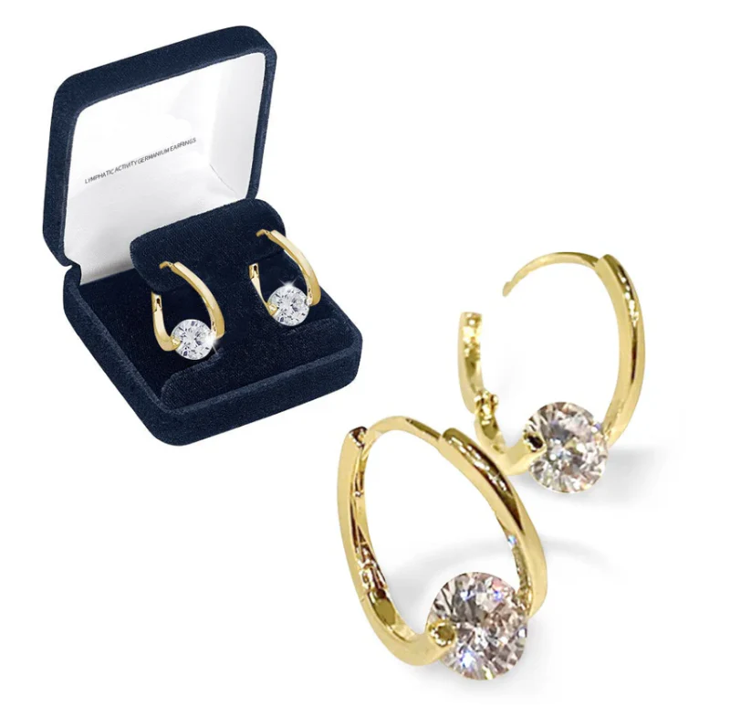 (🔥LAST DAY SALE-66% OFF) Histone™ Lymphvity MagneTherapy Germanium Earrings（副本）