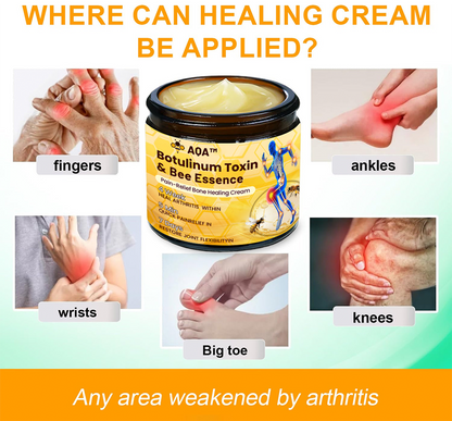 (🔥LAST DAY SALE - 80% OFF) 🐝AQA™ Botulinum & Bee Essence Pain Relief Bone Healing Cream