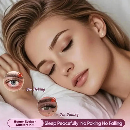 🔥Final 3 Hours: 70%OFF🔥Bunny Eyelash Clusters Kit