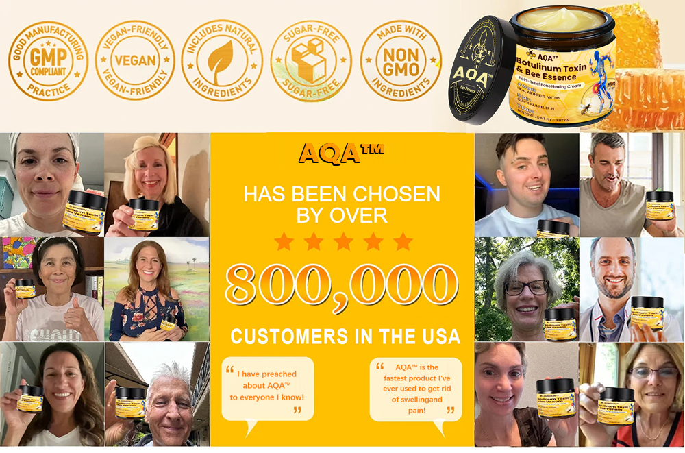 (🔥LAST DAY SALE - 80% OFF) 🐝AQA™ Botulinum & Bee Essence Pain Relief Bone Healing Cream