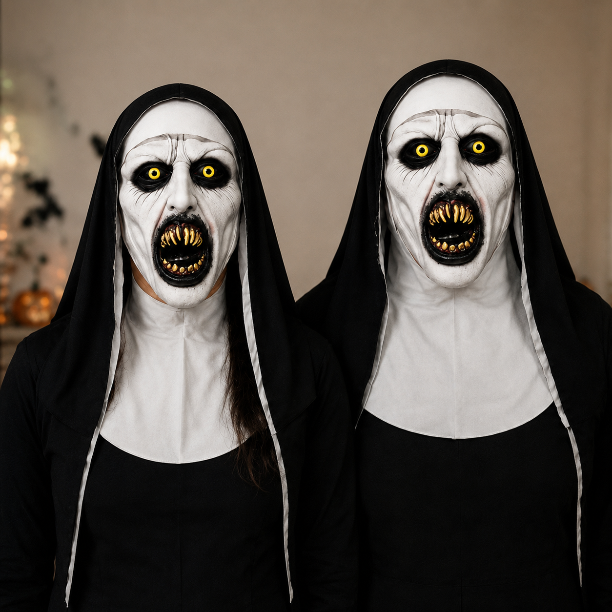Nun's Horror Mask