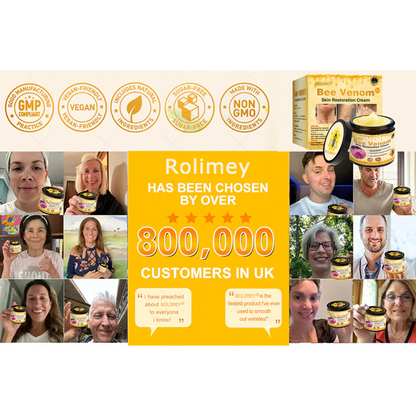 👨‍⚕️ Rolimey® Bee venom Pro Comprehensive Cream —Tightening for Skin Types 🔥