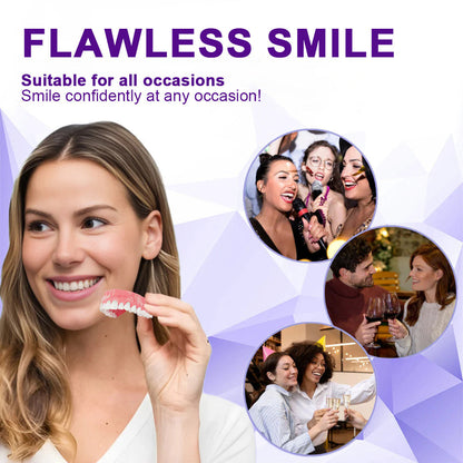 Rediscover Comfort & Confidence — Introducing the LOVILDS™ Silicone-Lined Denture Set