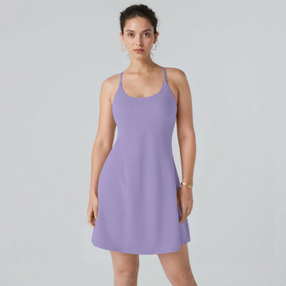 Final 3 Hours: 50%OFF🔥Athletic Dress with Unique Built-in Shorts