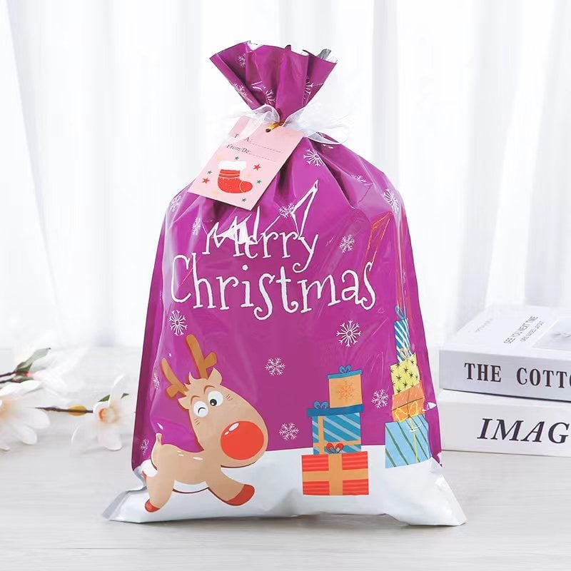 🎄Drawstring Christmas Gift Bags 🎅Christmas Early Bird Offer: 50% OFF!（副本）