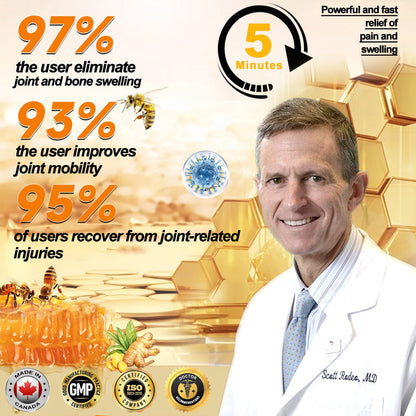 (🔥LAST DAY SALE - 80% OFF) 🐝AQA™ Botulinum & Bee Essence Pain Relief Bone Healing Cream