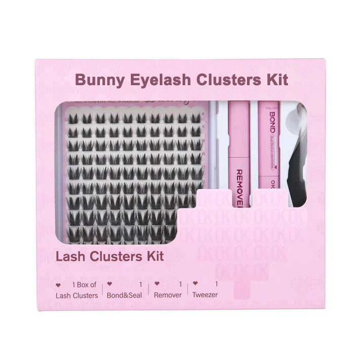 🔥Final 3 Hours: 70%OFF🔥Bunny Eyelash Clusters Kit