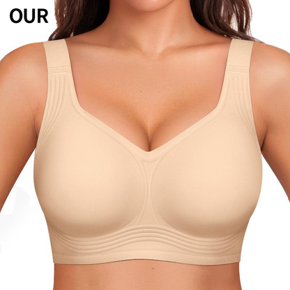 Full coverage wireless bra..