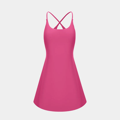 Final 3 Hours: 50%OFF🔥Athletic Dress with Unique Built-in Shorts