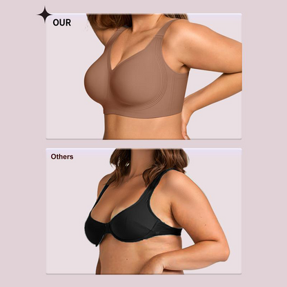 Full coverage wireless bra..