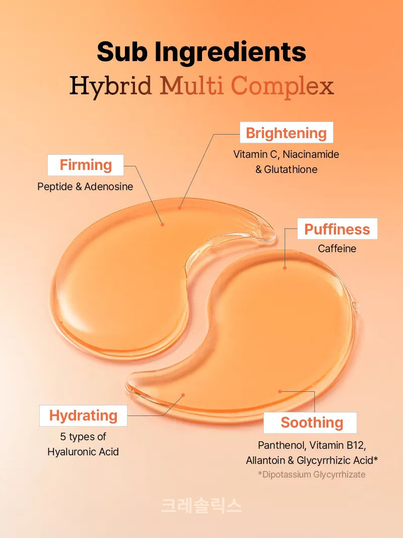 South Korea 5 PDRN Collagen Vitalizing Hydrogel Eye Patch