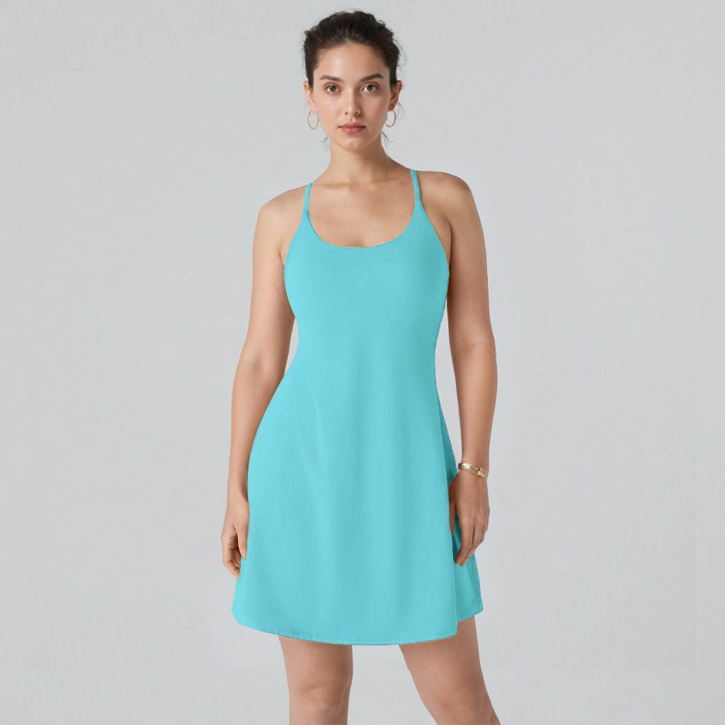 Final 3 Hours: 50%OFF🔥Athletic Dress with Unique Built-in Shorts