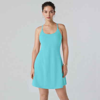 Final 3 Hours: 50%OFF🔥Athletic Dress with Unique Built-in Shorts