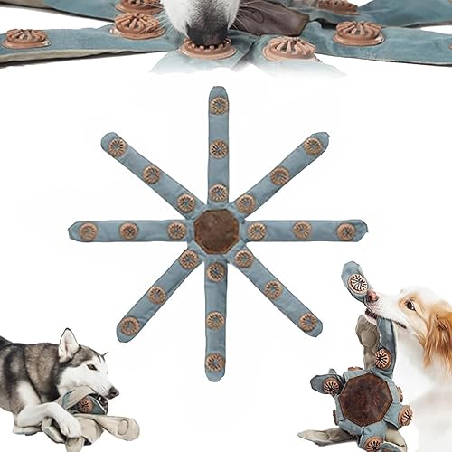 Octopus Dog Toy, the perfect solution for bored dogs; an interactive octopus toy for large breeds; a teething toy for puppies; a durable, challenging chew toy