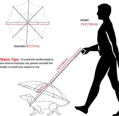 Corded Pet Umbrella🌧️🐶🐱