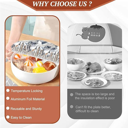 Cresolix™ Stretchable Food Covers Keep Food Covered, Protected & Ready To Enjoy In Seconds