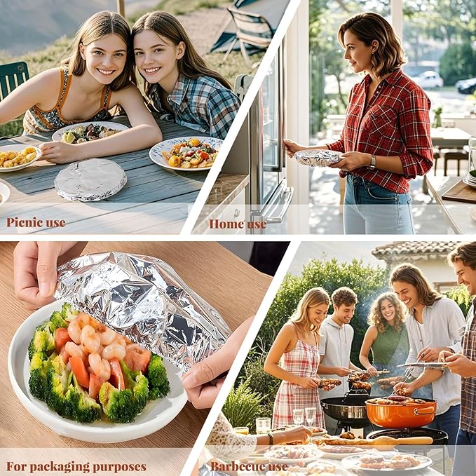 Cresolix™ Stretchable Food Covers Keep Food Covered, Protected & Ready To Enjoy In Seconds