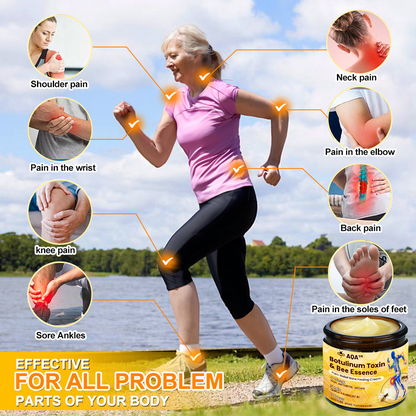 (🔥LAST DAY SALE - 80% OFF) 🐝AQA™ Botulinum & Bee Essence Pain Relief Bone Healing Cream