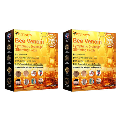 🐝🌸🌸DIVINO™ Bee Venom Lymphatic Drainage Slimming Patch🔥Limited time 50% OFF🔥（Suitable for use by individuals of all ages)