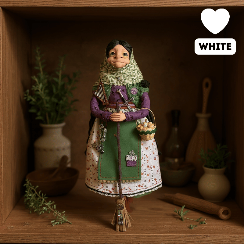 🤍White Skirt Witch