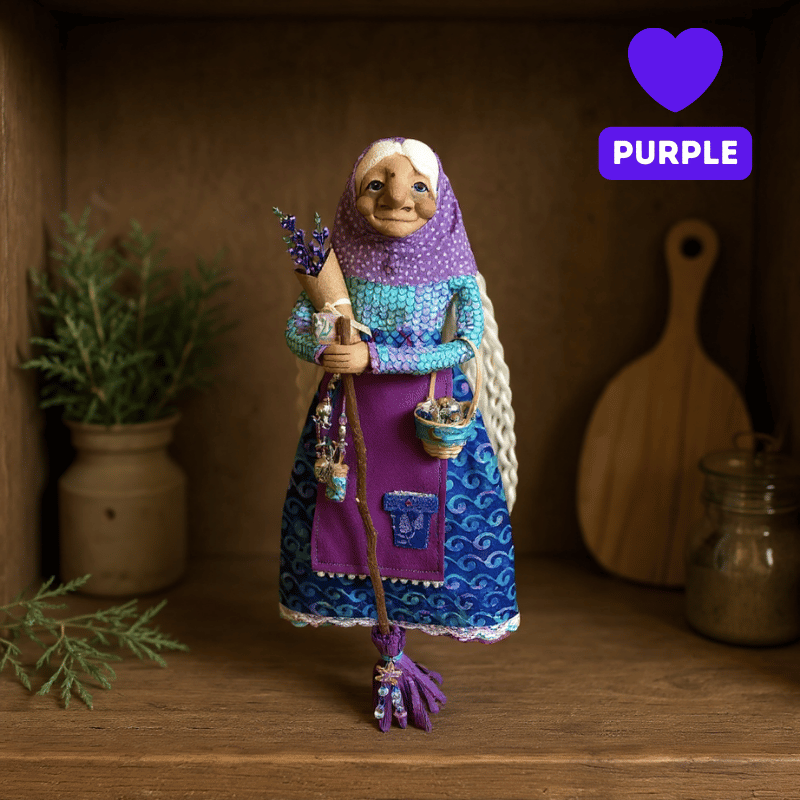 🧙‍♀️🧙Limited Edition – Only 100 Handmade Kitchen Witch Dolls Left! ✨（副本）