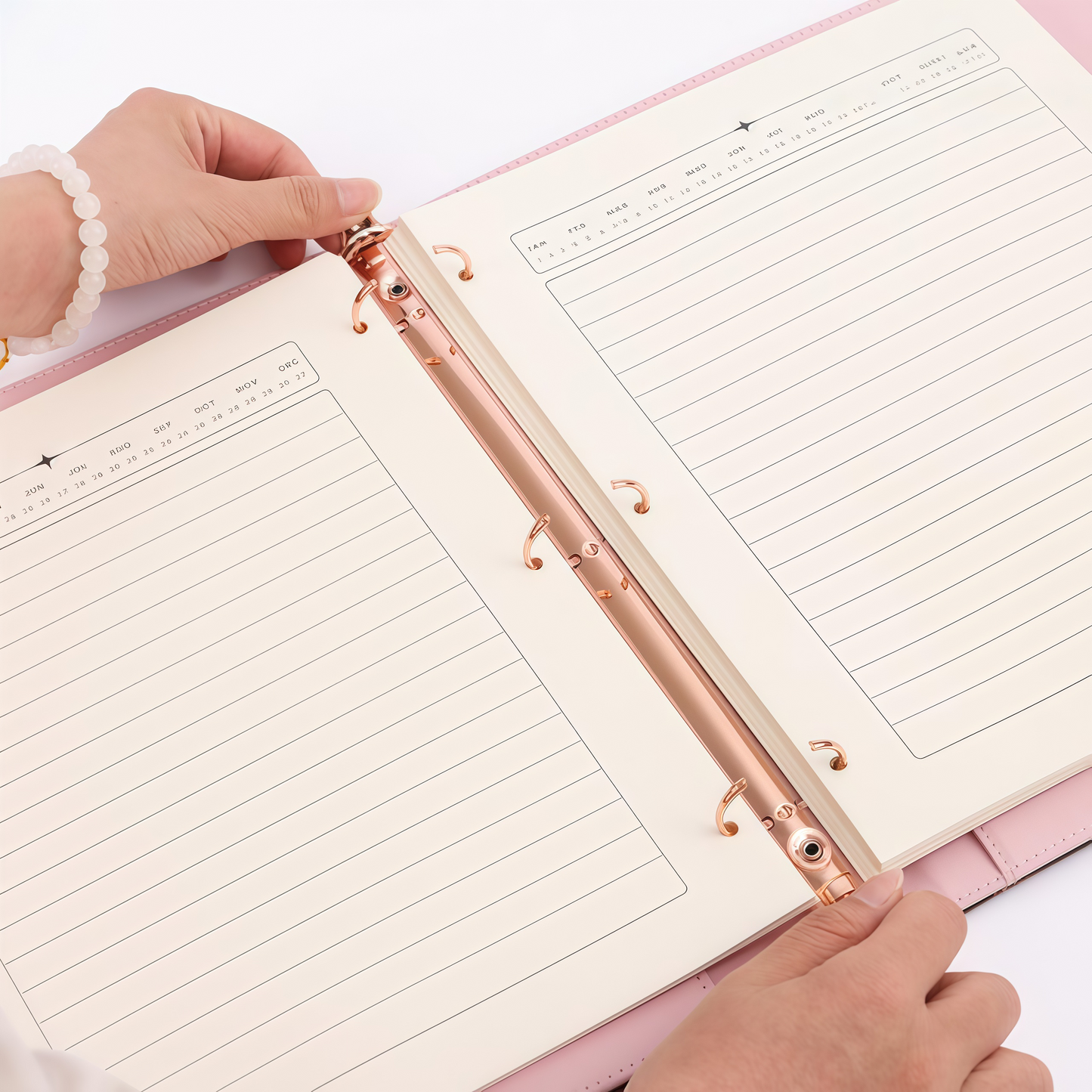 2026 Daily Planner with Hourly Schedule-All-in-One Yearly Monthly & Weekly organizer✨