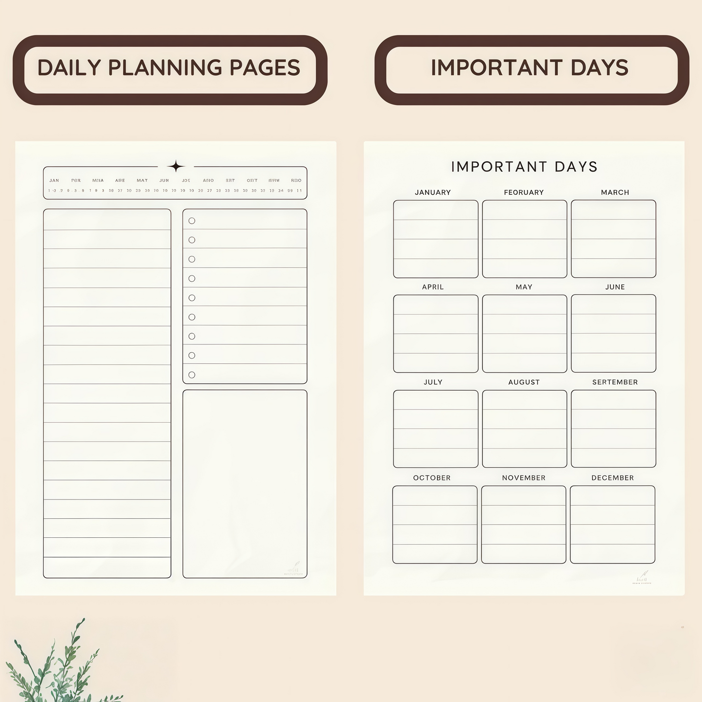 2026 Daily Planner with Hourly Schedule-All-in-One Yearly Monthly & Weekly organizer✨