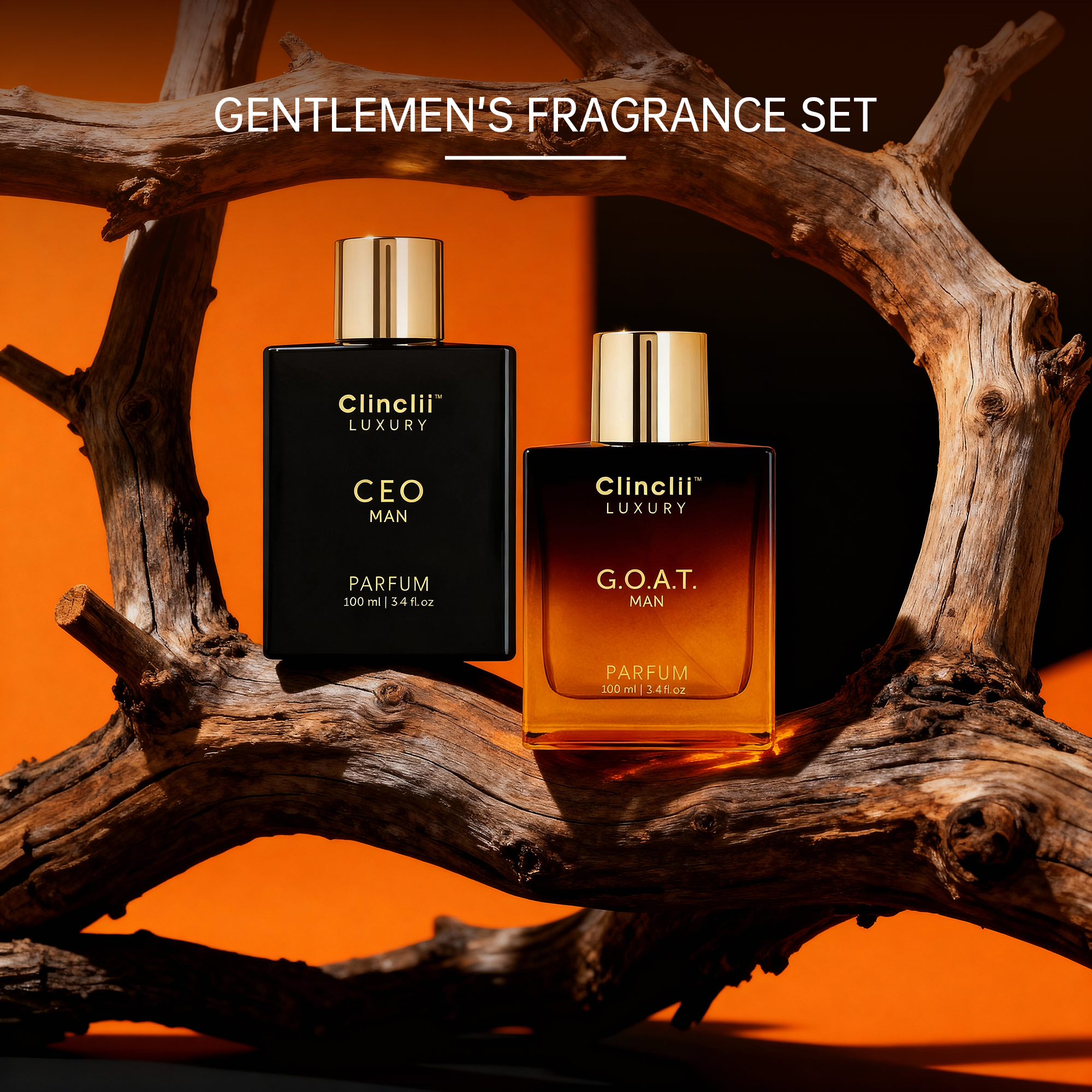 Gentlemen’s Fragrance Set 2 bottles