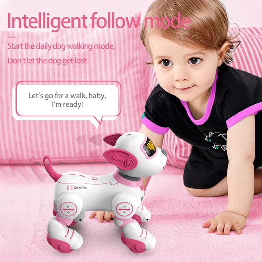 Interactive Smart Robot Dog Toy Touch-sense