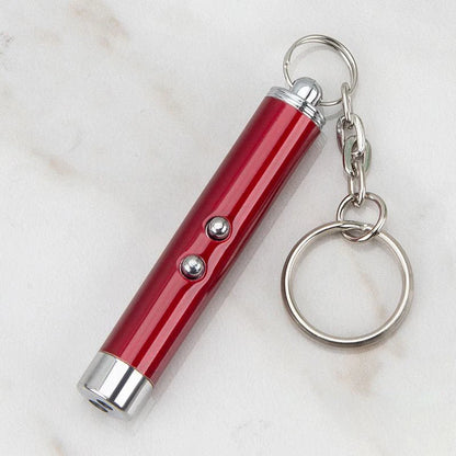 2 in 1 LED Laser Pet Cat Toy Outdoor Cat Guidance Training Toy Funny Cat Chaser Toys Mini Laser Flashlight Cat Accessories