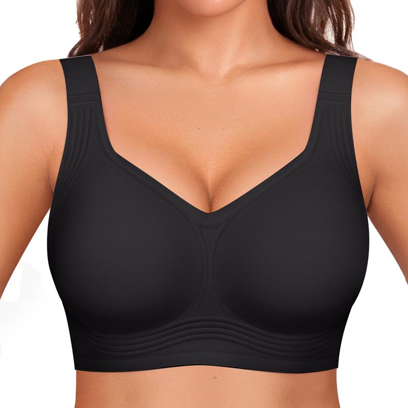 Full coverage wireless bra..