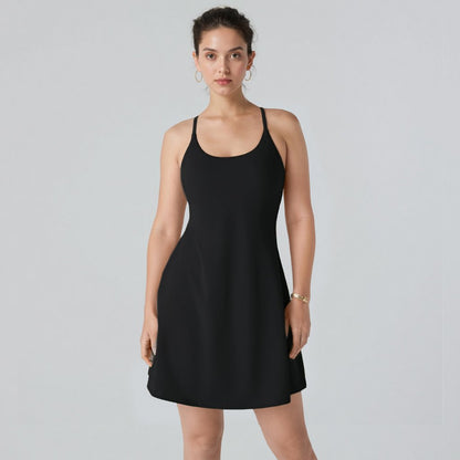 Final 3 Hours: 50%OFF🔥Athletic Dress with Unique Built-in Shorts