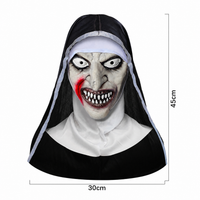 White-eyed nun headgear
