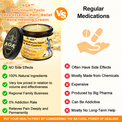 (🔥LAST DAY SALE - 80% OFF) 🐝AQA™ Botulinum & Bee Essence Pain Relief Bone Healing Cream