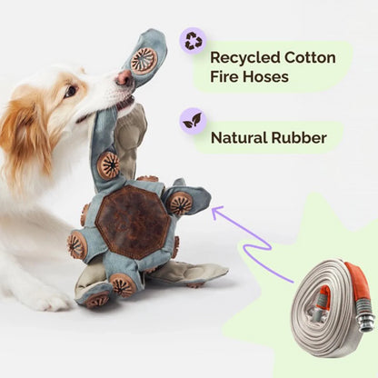 Octopus Dog Toy, the perfect solution for bored dogs; an interactive octopus toy for large breeds; a teething toy for puppies; a durable, challenging chew toy