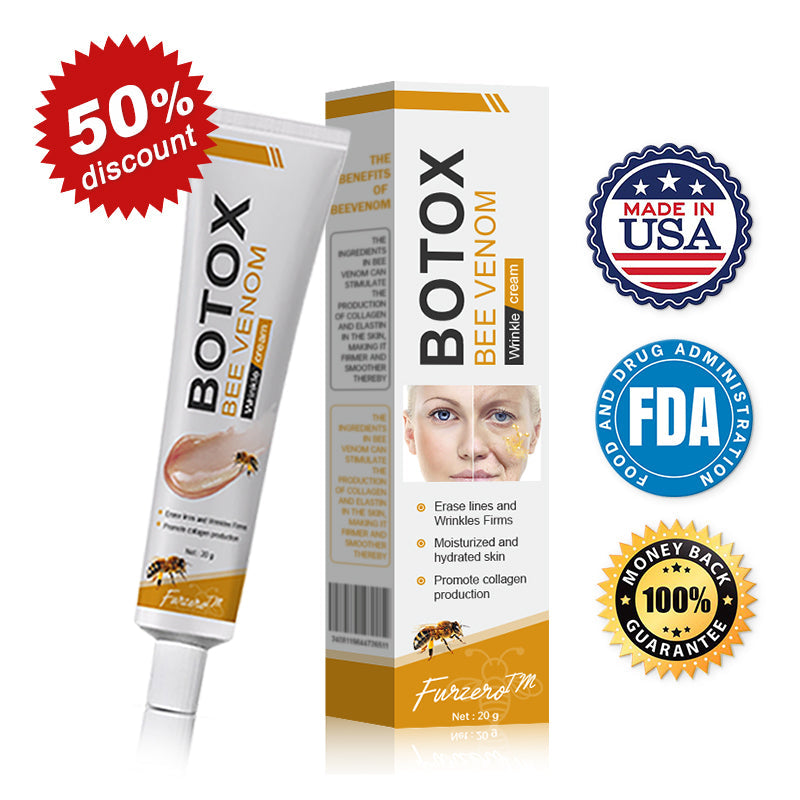 🐝🎁Made and Shipped from USA✨Furzero™ Botox Bee Venom Wrinkle Removal Cream-🔥LAST DAY 70% OFF