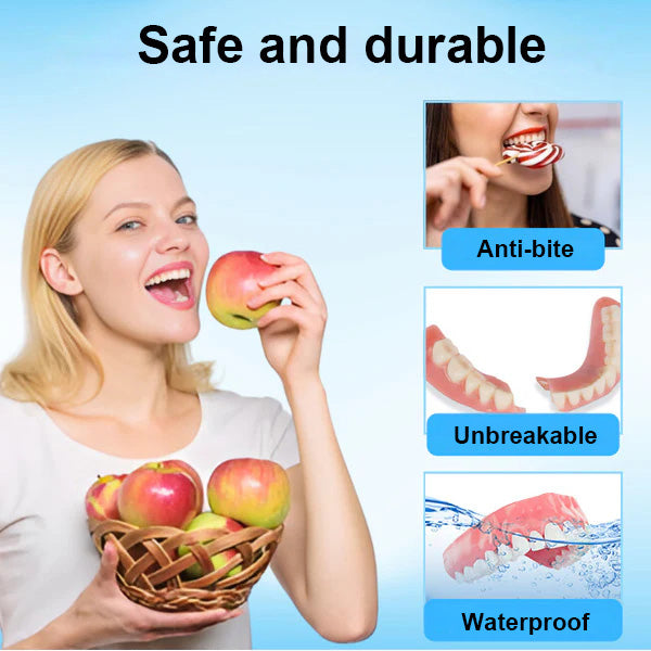 Rediscover Comfort & Confidence — Introducing the LOVILDS™ Silicone-Lined Denture Set