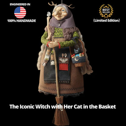 🧙‍♀️🧙Limited Edition – Only 100 Handmade Kitchen Witch Dolls Left! ✨（副本）