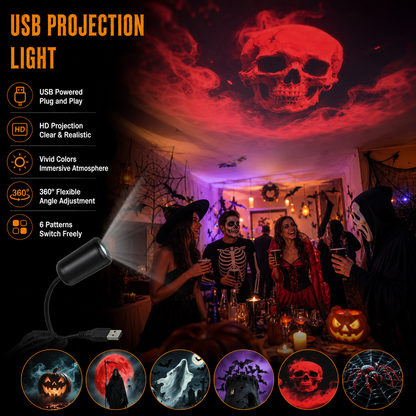 🎃 Plug It In. Watch Your Room Come Alive With Halloween Magic💀Halloween 6-Disc Set